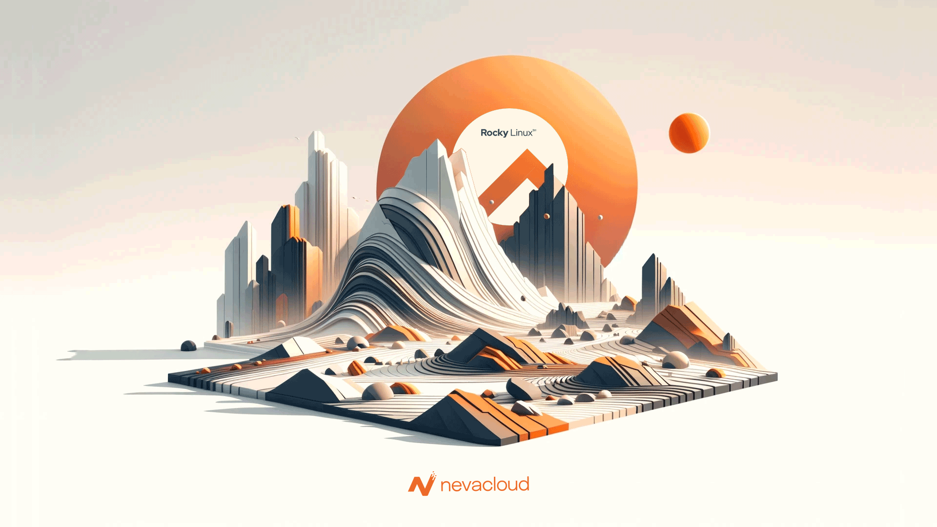 Rockylinux Linux server Wallpaper